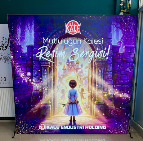 230x200 CM Modüler Işıklı Lightbox