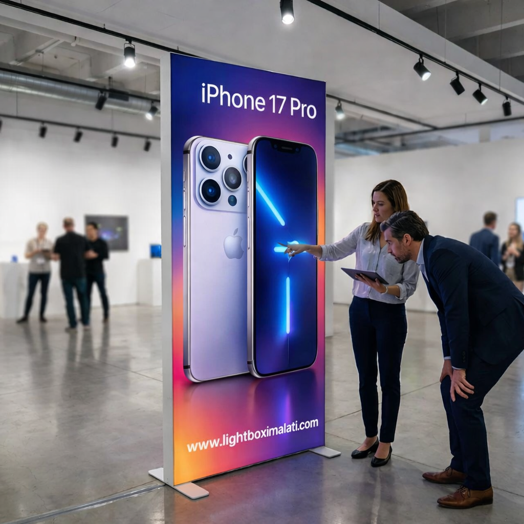 Ayaklı Lightbox  60x100cm