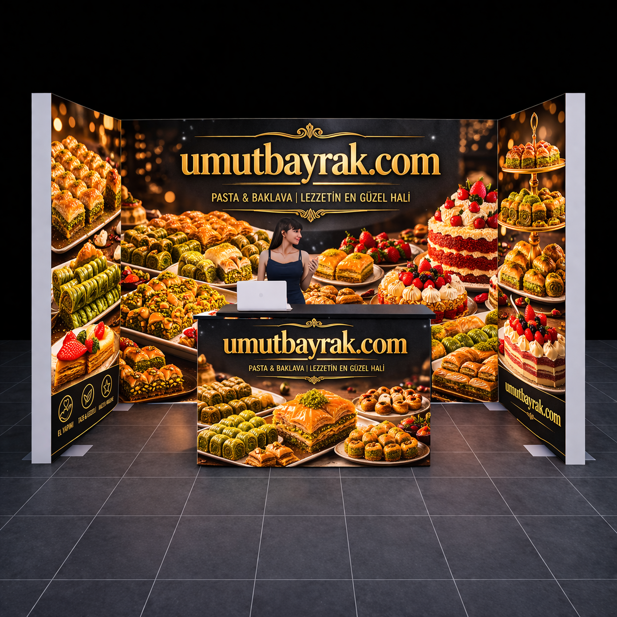  Işıklı  Modüler  Lightbox 3X1 set