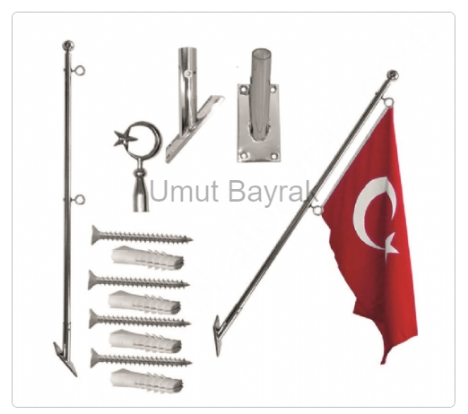 Teleskopik Bayrak Direği