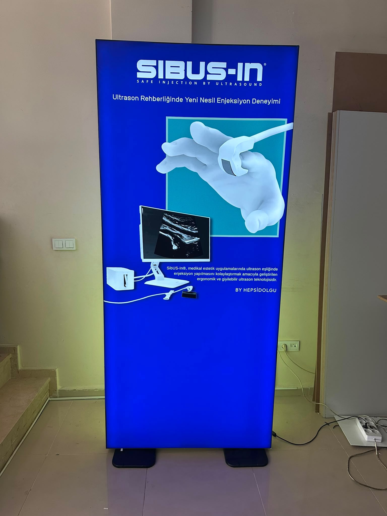 200X100 CM Modüler Işıklı Lightbox