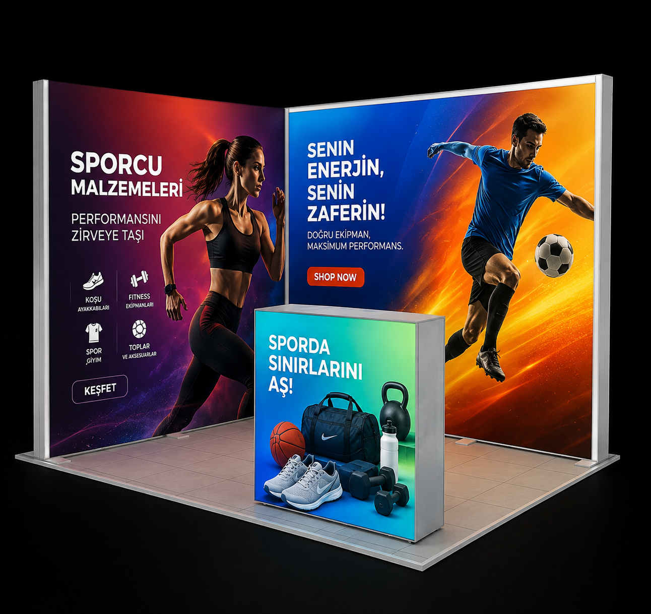 Lightbox Fuar Standı 6M2 
